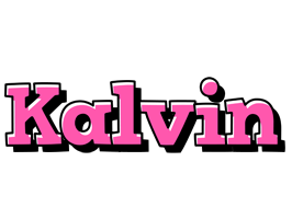 Kalvin girlish logo