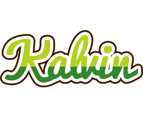 Kalvin golfing logo