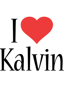 Kalvin i-love logo