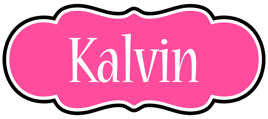 Kalvin invitation logo