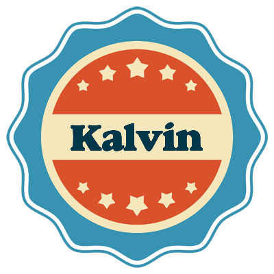 Kalvin labels logo