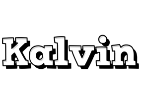 Kalvin snowing logo