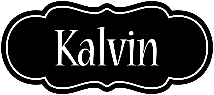 Kalvin welcome logo