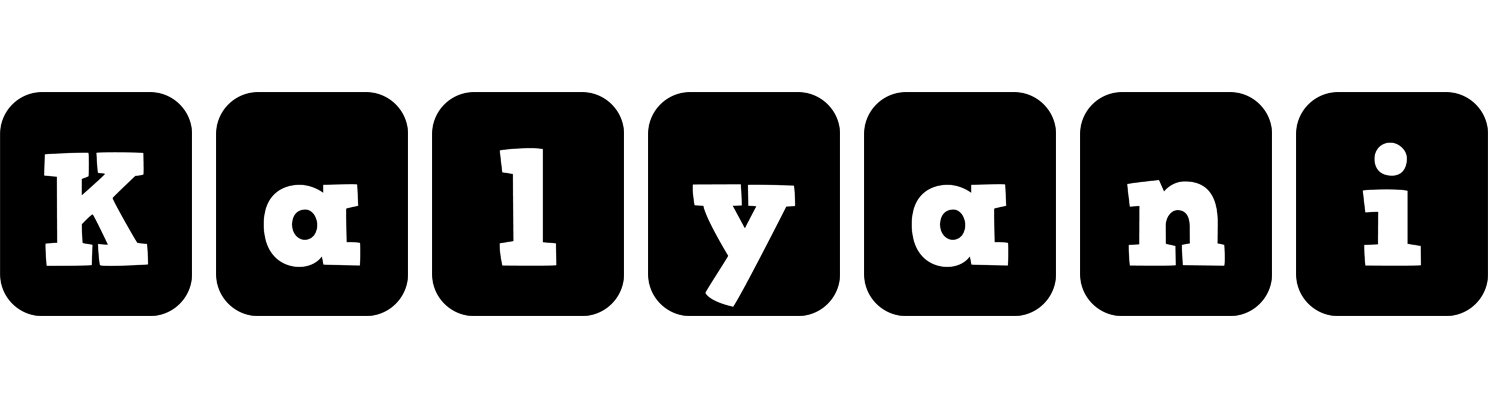 Kalyani box logo