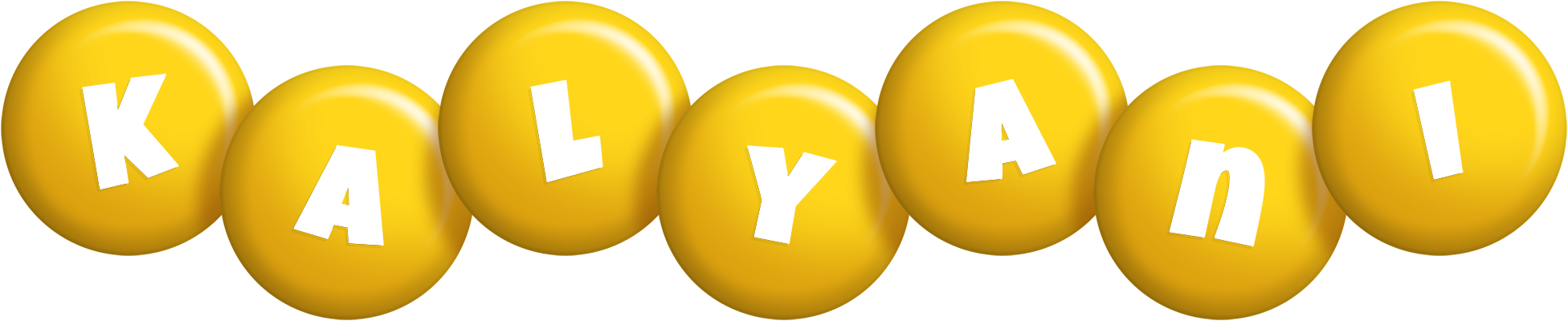 Kalyani candy-yellow logo