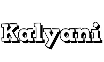 Kalyani snowing logo