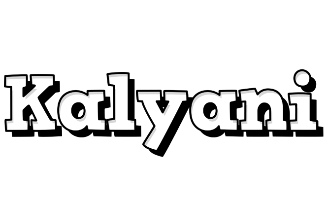 Kalyani snowing logo