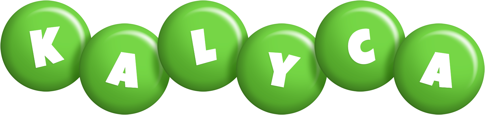Kalyca candy-green logo