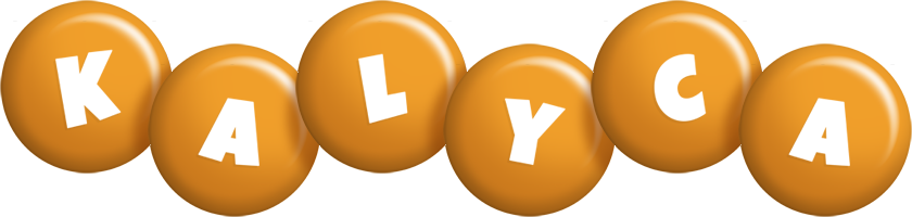 Kalyca candy-orange logo