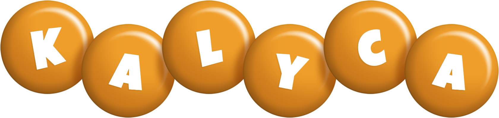 Kalyca candy-orange logo