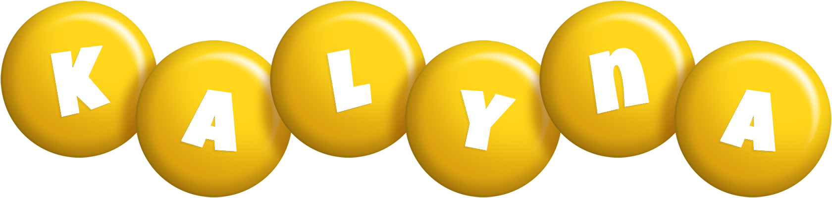 Kalyna candy-yellow logo