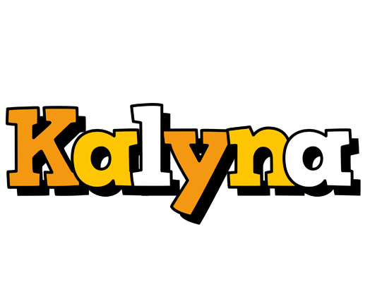 Kalyna cartoon logo