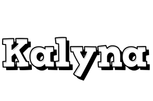 Kalyna snowing logo