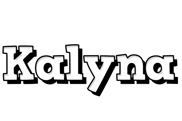 Kalyna snowing logo