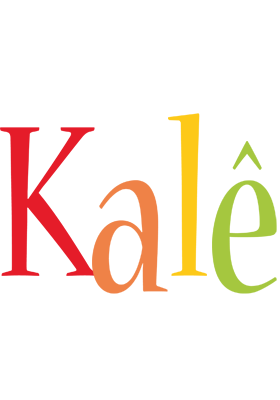 Kalê birthday logo