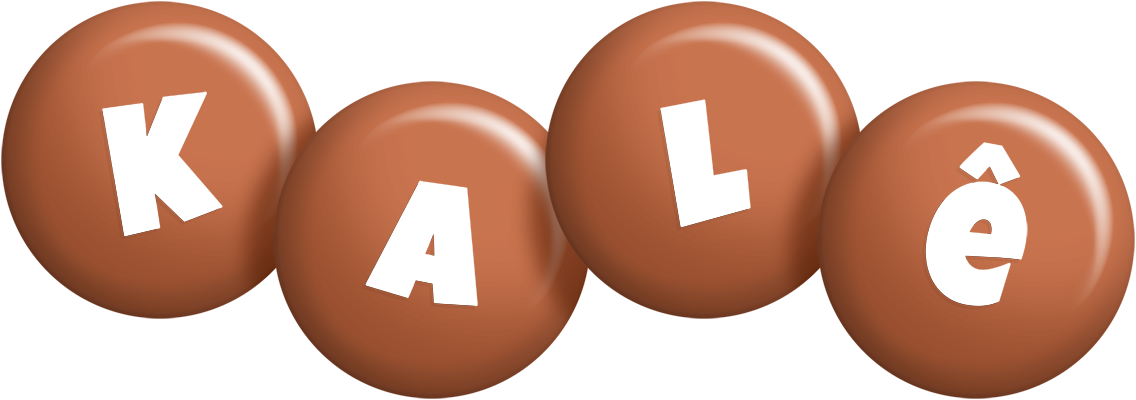 Kalê candy-brown logo