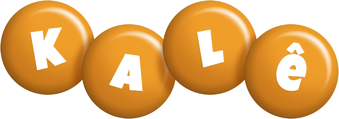 Kalê candy-orange logo