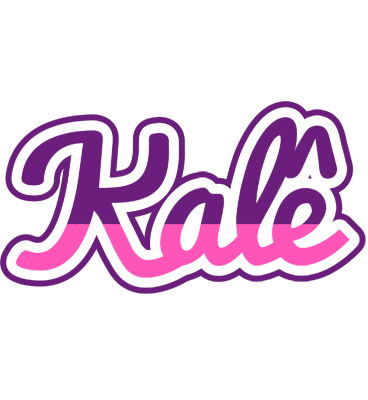 Kalê cheerful logo