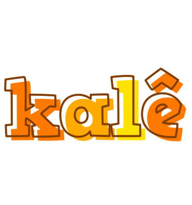 Kalê desert logo