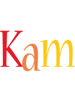 Kam birthday logo