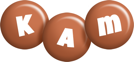 Kam candy-brown logo