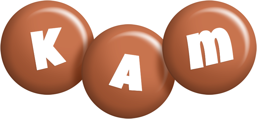 Kam candy-brown logo
