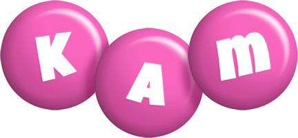 Kam candy-pink logo