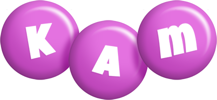 Kam candy-purple logo