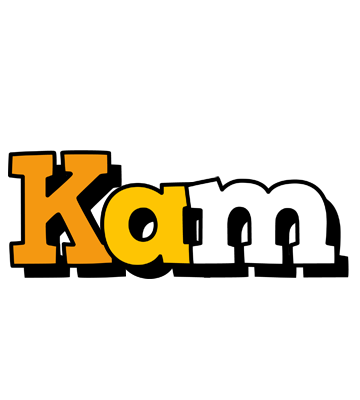 Kam cartoon logo