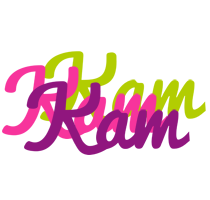 Kam flowers logo