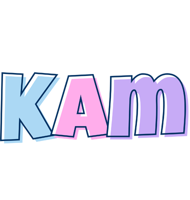 Kam pastel logo