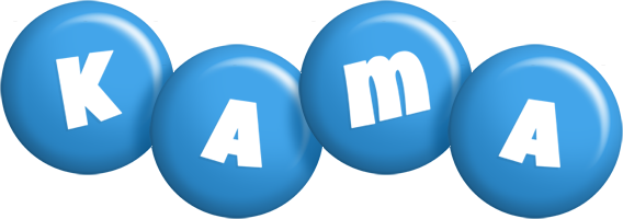 Kama candy-blue logo
