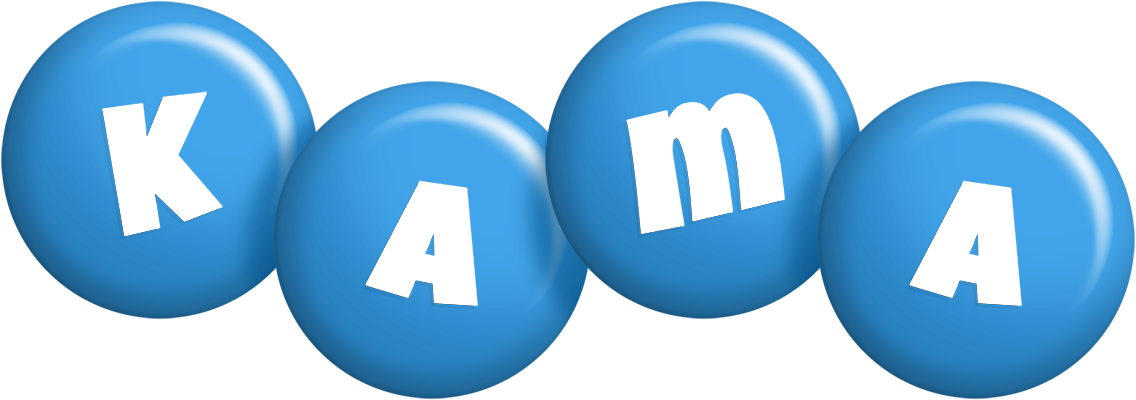Kama candy-blue logo