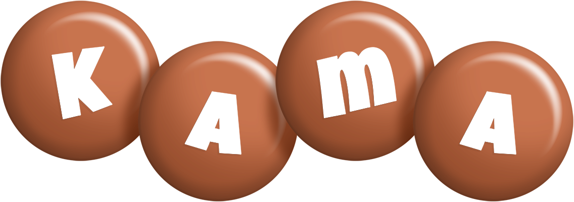 Kama candy-brown logo