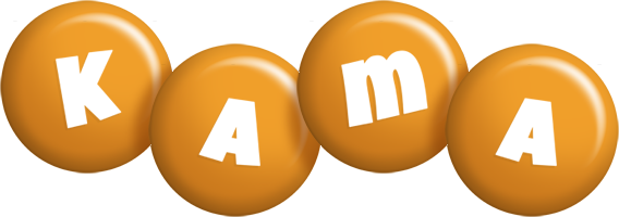 Kama candy-orange logo