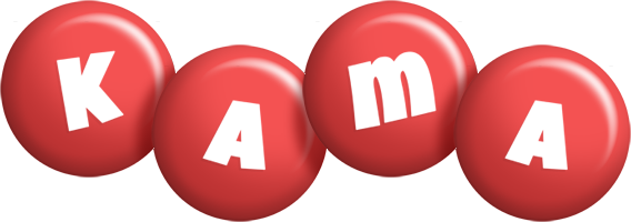 Kama candy-red logo