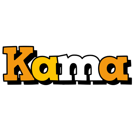 Kama cartoon logo