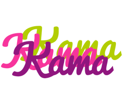Kama flowers logo