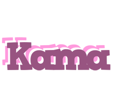 Kama relaxing logo