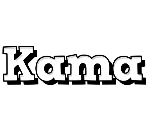 Kama snowing logo