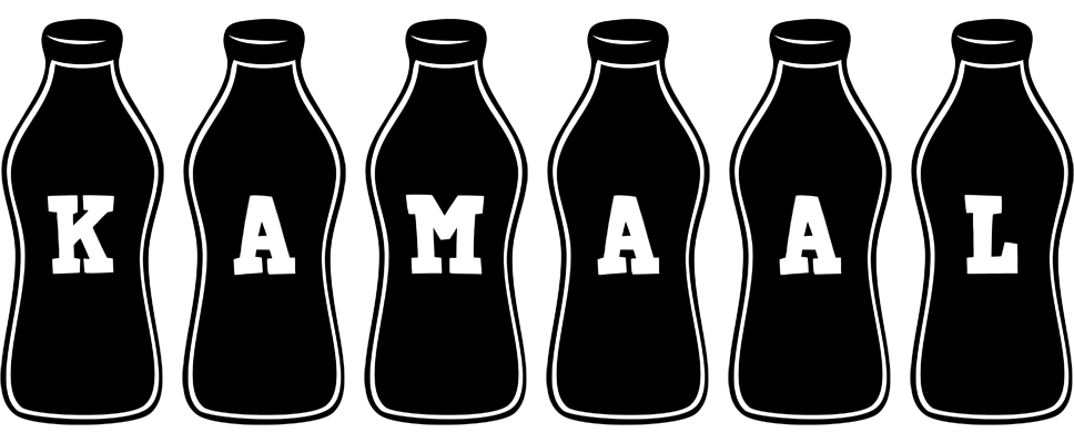 Kamaal bottle logo