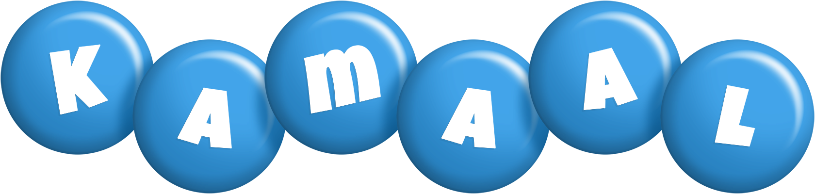 Kamaal candy-blue logo