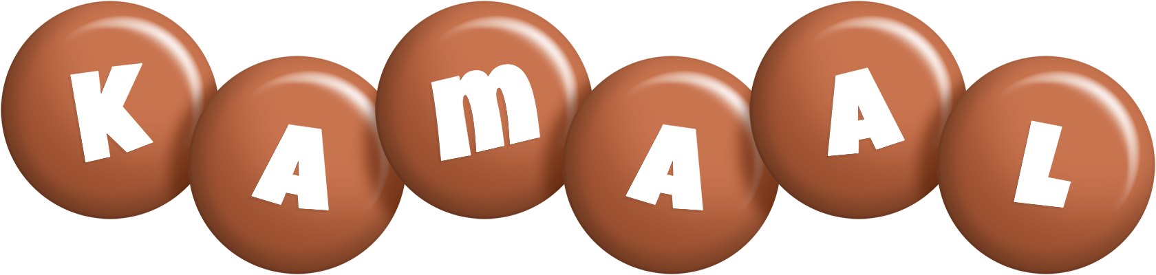 Kamaal candy-brown logo
