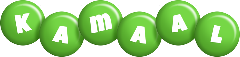 Kamaal candy-green logo