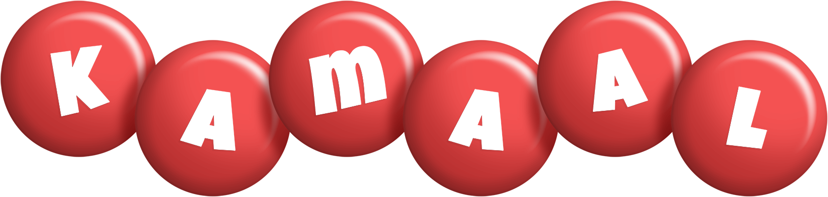 Kamaal candy-red logo