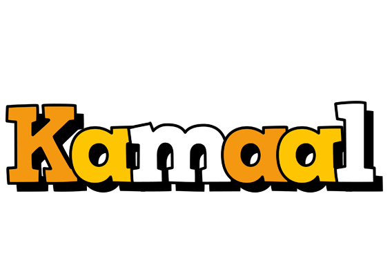 Kamaal cartoon logo