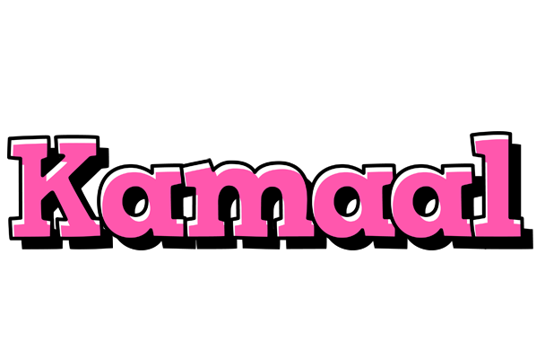 Kamaal girlish logo