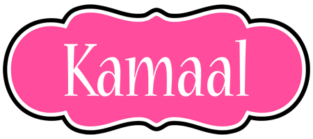 Kamaal invitation logo