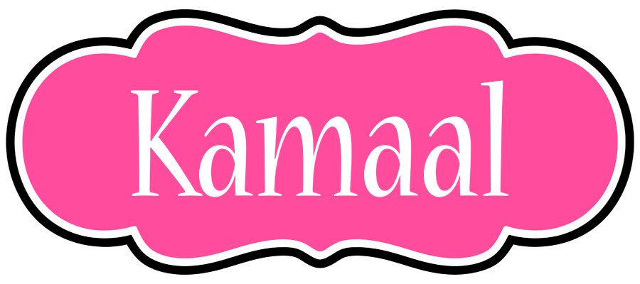 Kamaal invitation logo