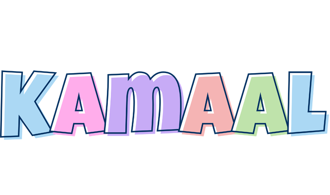 Kamaal pastel logo
